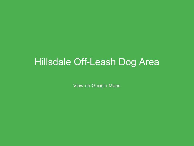 Hillsdale Off-Leash Dog Area