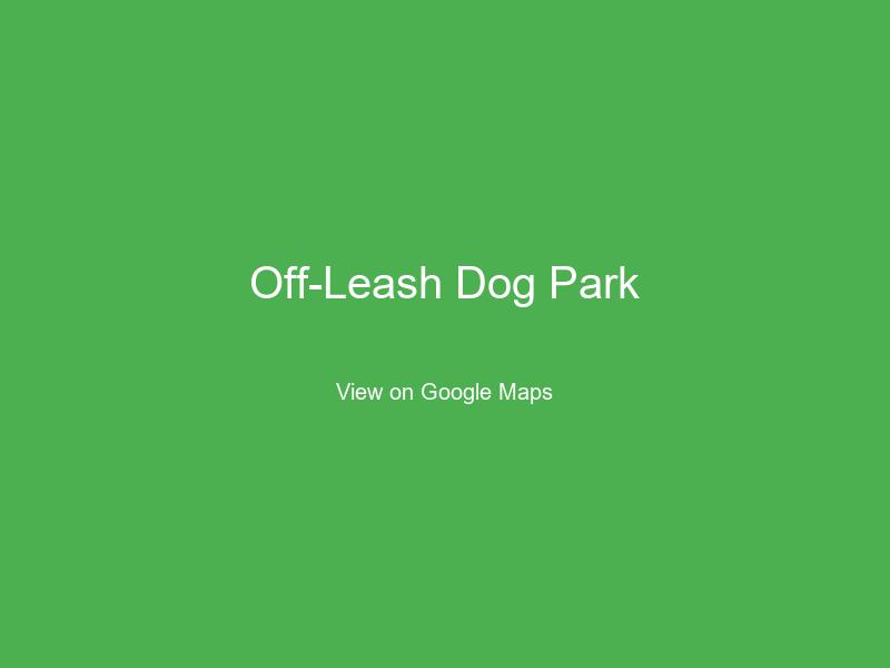 Off-Leash Dog Park